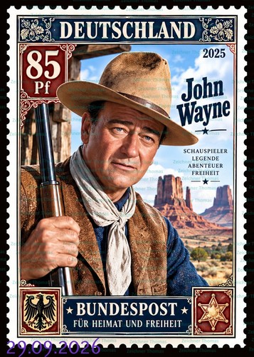 John wayne sdf47 cartolina - john, wayne--sdf47--cartolina