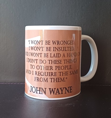 John wayne won - john, "i