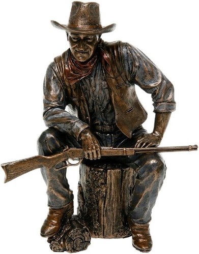 Statua leggenda schermo bronzo
