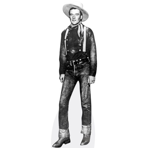 John wayne mini formato - (bw),