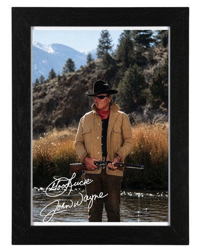 John wayne signed - john,