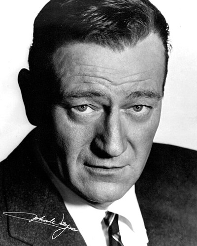 Autografo repro john wayne - -,