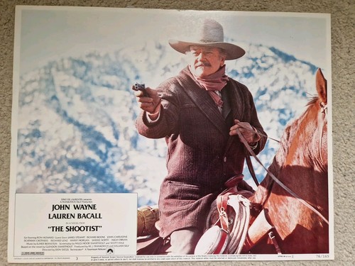 The shootist lobby card rare - lobby,
